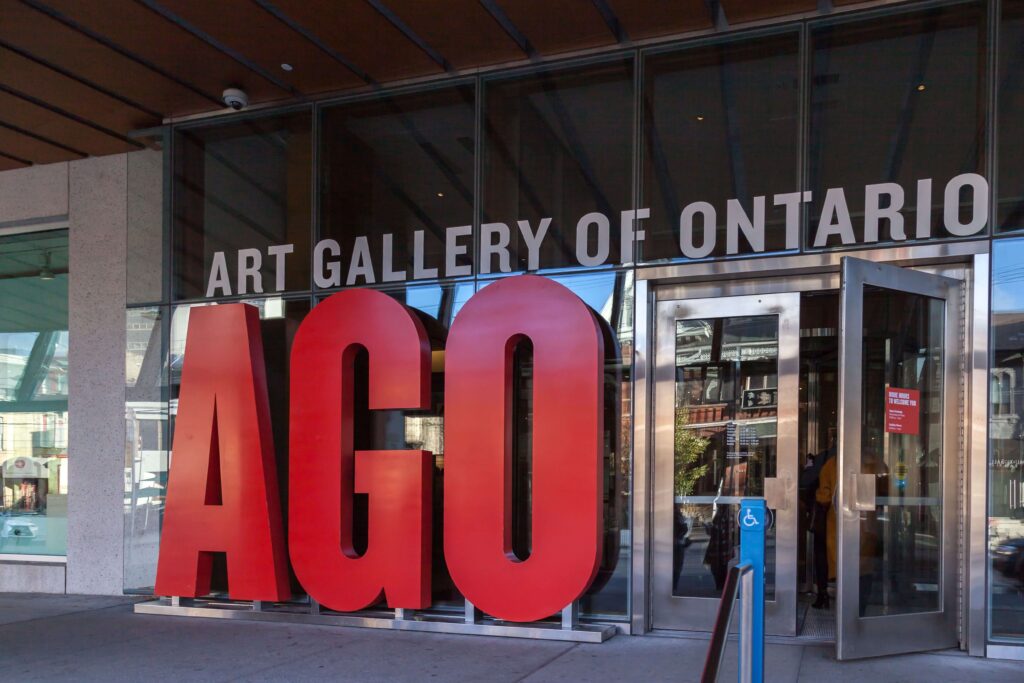 Art Gallery of Ontario in Toronto.
