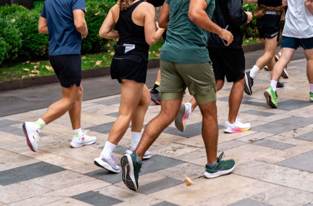 Free running clubs.